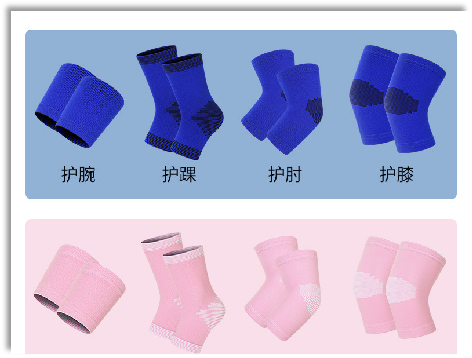 兒童運動護膝、護肘、護腕